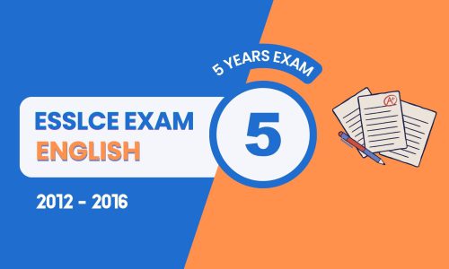 ESSLCE: English with Model exam