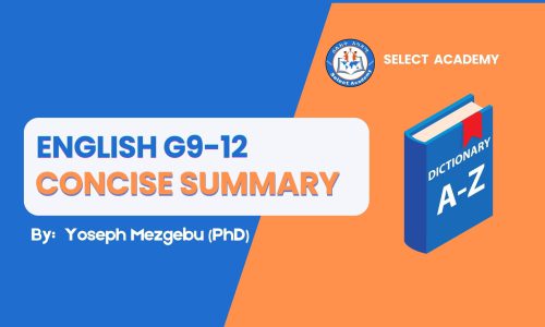 English Grade 9-12: Concise Summary