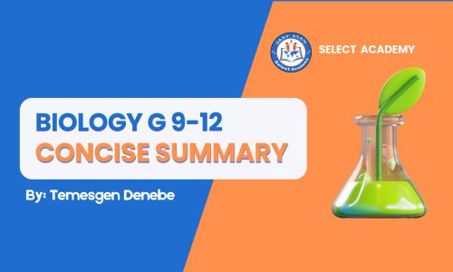 Biology Grade 9-12: Concise Summary