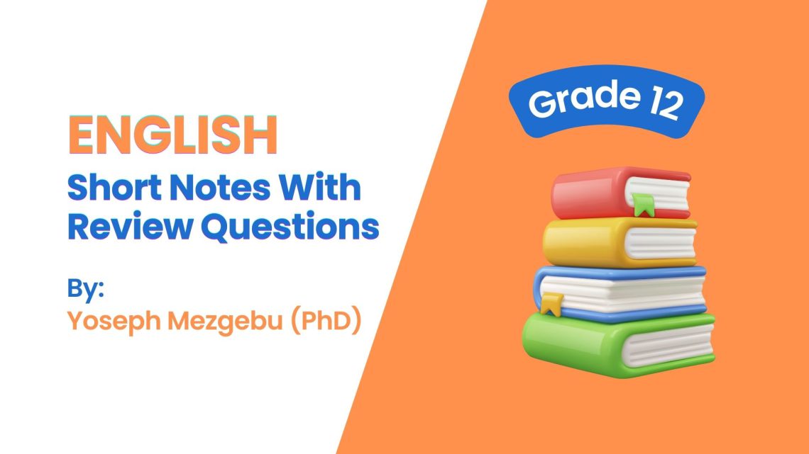 English Grade 12: Short Notes